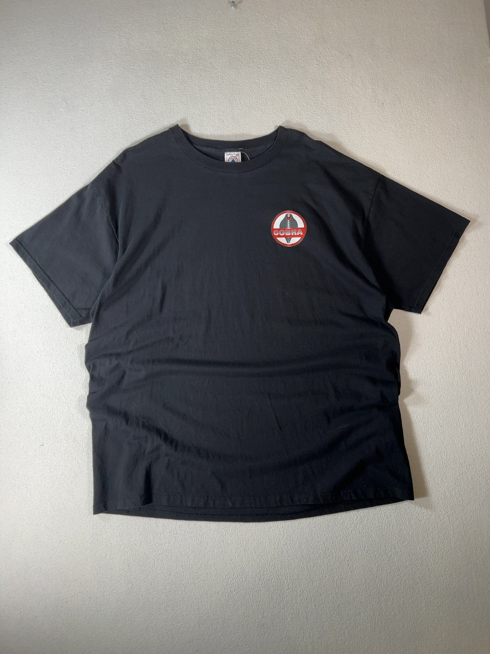 Delta Pro Weight Vintage Cobra Daytona Coupe Graphic T-Shirt Black XXL